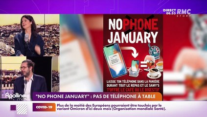 Les histoires de Charles Magnien  : "No phone January", pas de téléphone à table - 12/01