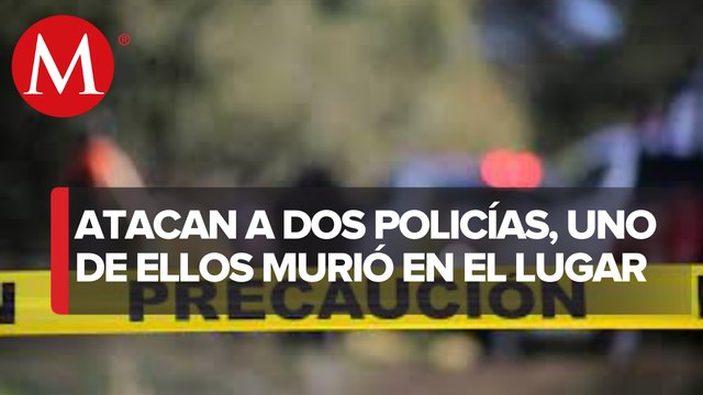 En SLP esta noche dos elementos de la policía estatal fueron víctimas de un ataque