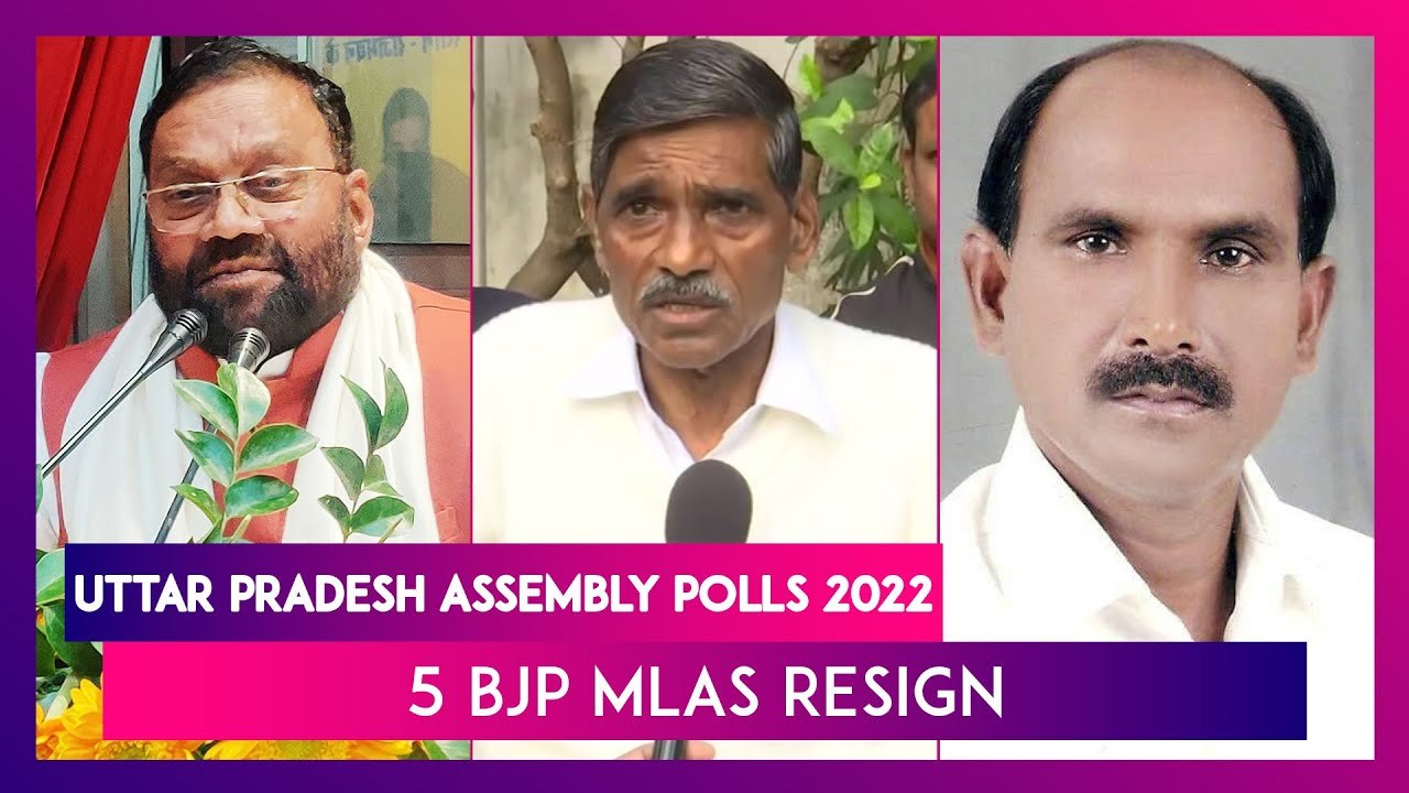 UP Assembly Polls 2022: BJP Loses Five MLAs, Swami Prasad Maurya Posts Resignation On Twitter