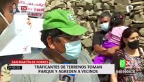 SMP: vecinos denuncian que presuntos traficantes de terreno quieren apoderarse de un parque