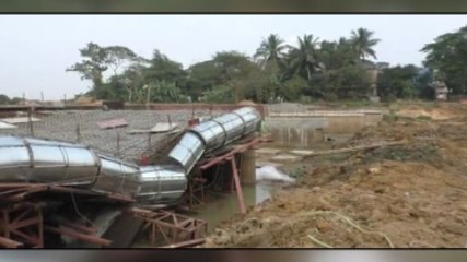 biju setu collapsed  again and substandard work fell into place