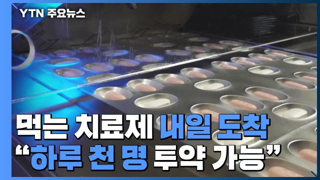 먹는 치료제 2만 1천 명분 내일 도입...CES 참석 70여 명 확진 / YTN