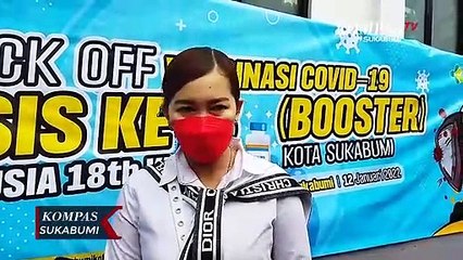 Vaksinasi Booster Mulai Digencarkan Di Kota Sukabumi