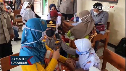 Polres Sukabumi Kota Targetkan 30800 Anak Dapat Vaksin
