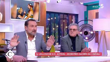 Gilles Lellouche dans l'émission "C à Vous", sur France 5.