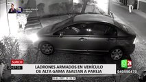 Surco: ladrones armados en vehículo de alta gama asaltan a madre e hija