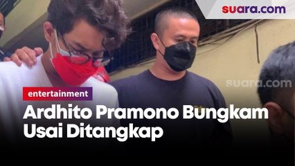 Ardhito Pramono Bungkam Usai Ditangkap Narkoba