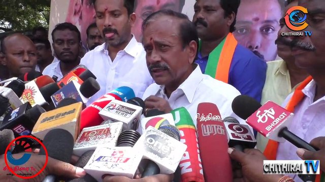 #cithiraitv #கரூரில் பாஜக தேசிய நிர்வாகி ஹெச்.ராஜா அதிரடி பேட்டி