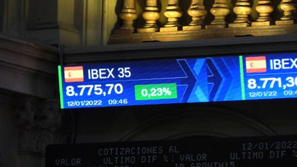 La bolsa española reduce las ganancias al 0,30 % y se mueve por debajo de los 8.800 puntos