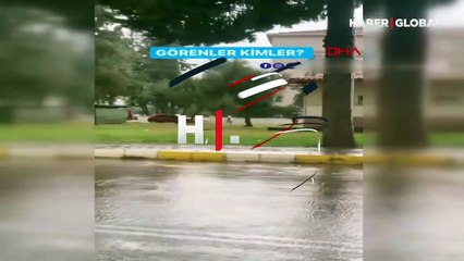 Antalya'da görenler şaştı kaldı! Sokakta koşuşturan iki geyik kamerada