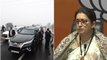 Smriti Irani asks Punjab DGP who gave route clearance