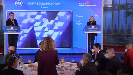 La presidenta de EFE participa en el desayuno informativo organizado por Nueva Economía