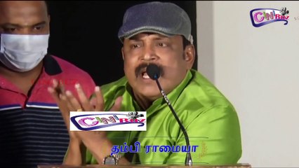 அஜித்தை வம்பிழுக்கும் தம்பி ராமைய்யா : Thambi Ramaiah Speech About Ajith | Thannivandi Controversy