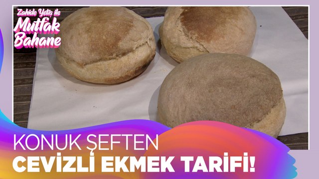 Ekşi Mayalı Cevizli Köy Ekmeği nasıl yapılır? - Zahide Yetiş ile Mutfak Bahane 12 Ocak 2022