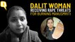 Dalit Woman Facing Death Threats and Rape Threats for Burning the Manusmriti