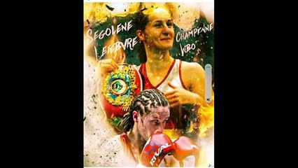 Exercices de reprise de Ségolène MAJESTIC LEFEBVRE en vue de préparer son prochain championnat du monde WBO à Douai le 7 Mai 2022