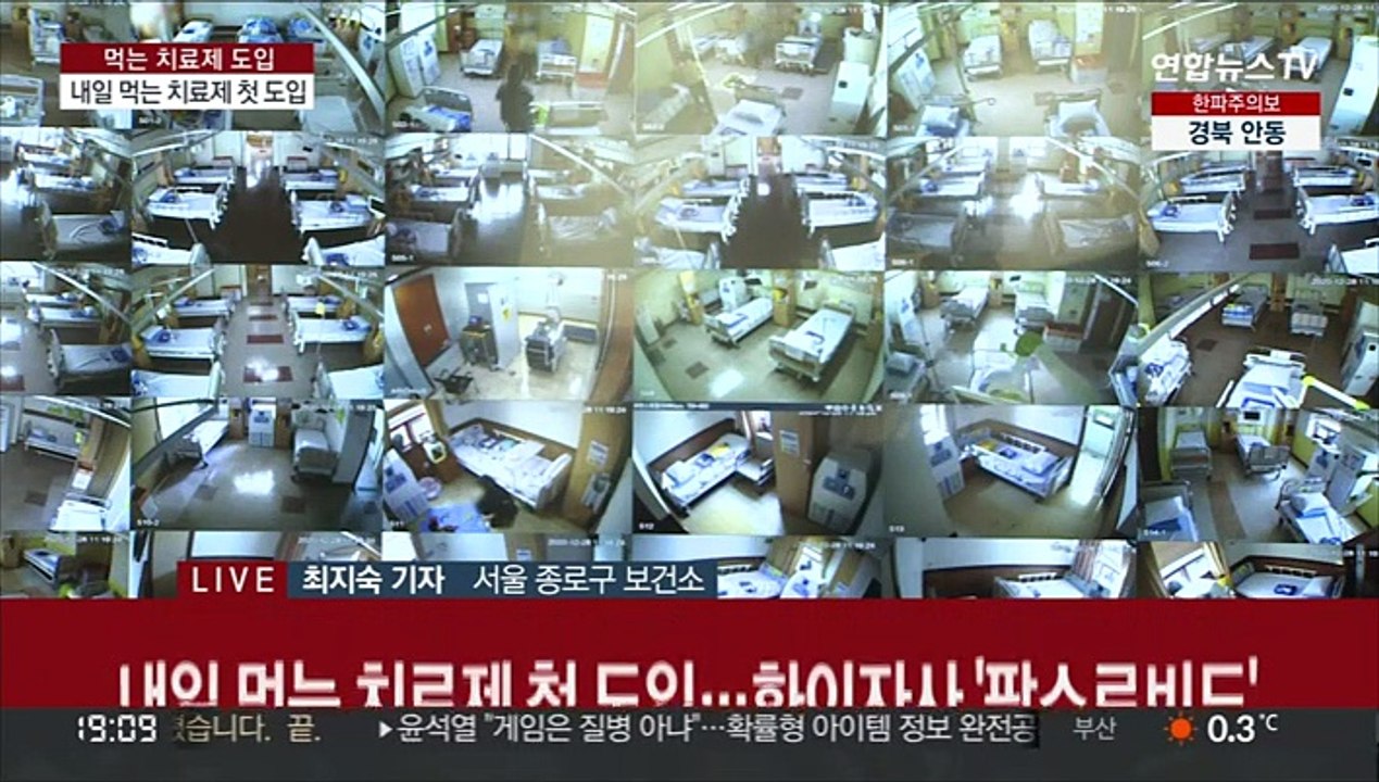 코로나19 먹는 치료제 첫 도입…모레부터 투약