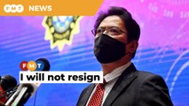 Azam flatly rules out resigning despite growing calls for him to step down