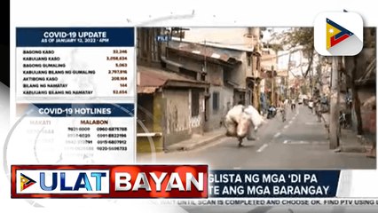 DILG, inatasang maglista ng mga ‘di pa bakunadong residente ng mga barangay
