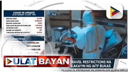 Bagong alert level at travel restrictions na paiiralin sa bansa, tatalakayin ng IATF bukas