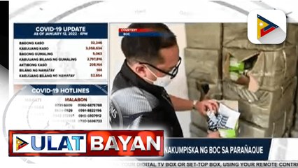 P30-M halaga ng pekeng gamot, nakumpiska ng BOC sa Paranaque