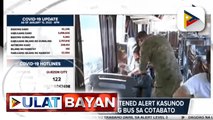 Davao City, naka-heightened alert kasunod ng pagpapasabog ng bus sa Cotabato