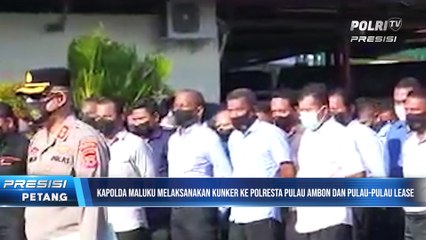 Kunjungan Kapolda Maluku ke Polresta P. Ambon dan P. P. Lease