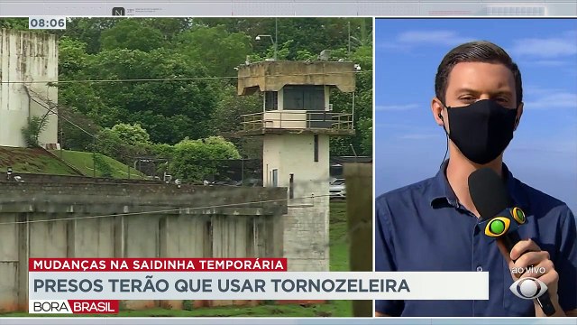 Presos beneficiados com a visita temporária à família, a famosa saidinha , terão que usar obrigatoriamente tornozeleira eletrônica no Rio de Janeiro.