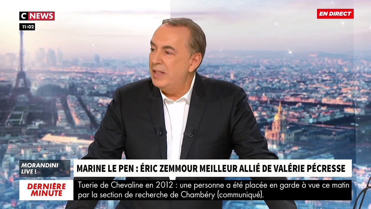 Marine Le Pen pose la question qui fâche: "A quoi sert la candidature d'Eric Zemmour à part aider Valérie Pécresse à être au second tour ?" - VIDEO