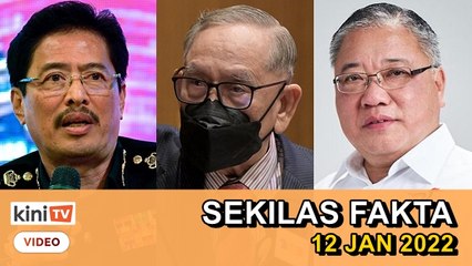 Saya tak akan letak jawatan!, PH gesa Abu Zahar direhatkan, Tiong kecam KKM lagi | SEKILAS FAKTA
