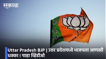 Uttar Pradesh BJP | उत्तर प्रदेशमध्ये भाजपला आणखी धक्का ! पाहा व्हिडीओ