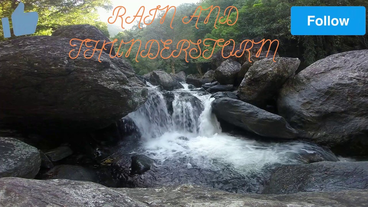 WHAT A SCENE OF WATERFALLS AND WATER SOUND?