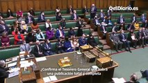 Un diputado británico rompe a llorar por la muerte de su suegra con COVID en mitad de las polémicas fiestas del Gobierno de Johnson