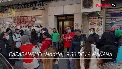 Download Video: Aplazado el desahucio de dos octogenarios en Carabanchel: 