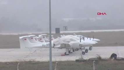 TEKİRDAĞ'DA FIRTINA VE KAR; EĞİTİM UÇUŞLARI İPTAL EDİLDİ, DENİZ SEFERLERİ DURDURULDU