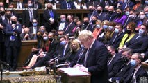 Boris Johnson responds to Downing Street party scandal at PMQs