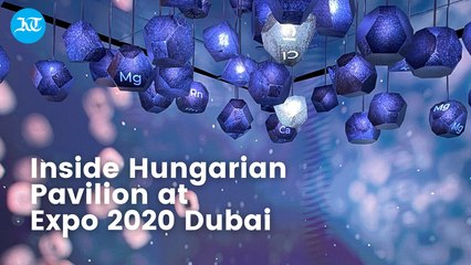 Inside the Hungarian pavilion at Expo 2020 Dubai