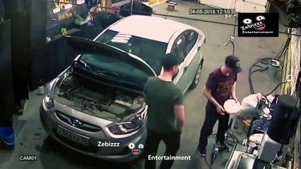 lucky escape from accident