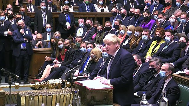 Boris Johnson apologises for Downing Street party