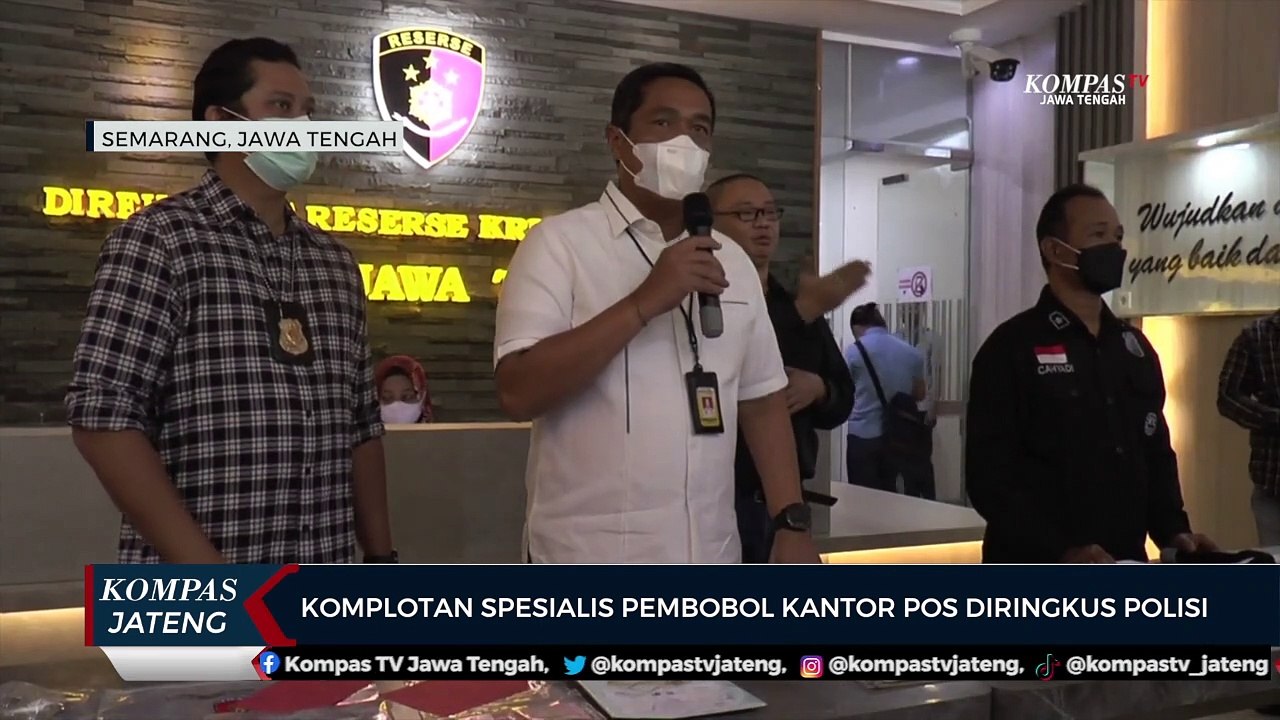 Komplotan Pembobol 5 Kantor Pos dan Minimarket Ditangkap