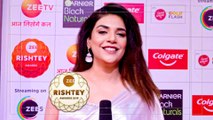 Kundali Bhagya Fame Anjum Fakih On Hosting Zee Rishte Awards With Shraddha Arya | 2022