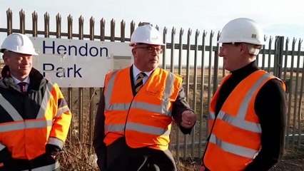 Sunderland's new tyre recycling plant