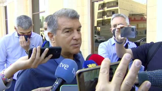 Laporta: Nuestra baza es la juventud y las ganas de sentir el orgullo de ganar un clásico