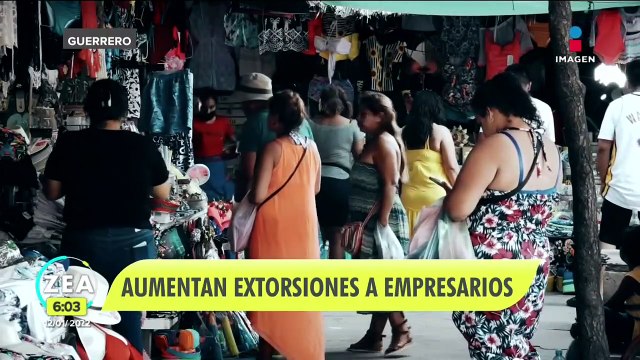 Aumenta la extorsión a empresarios en Acapulco tras las vacaciones