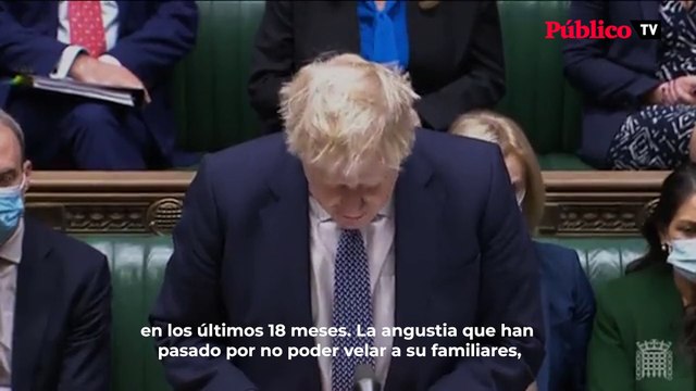 Boris Johnson pide perdón: Hubo cosas que simplemente no hicimos bien y debo asumir responsabilidades