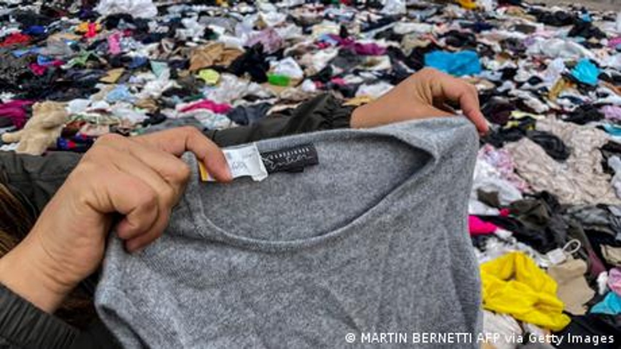 Wenn neue Kleidung im Müll landet