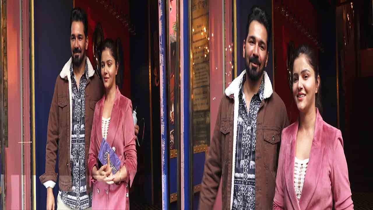 Rubina Dilaik पति Abhinav Shukla के साथ हुईं स्पॉट, Bigg Boss को लेकर कहा ये | FilmiBeat