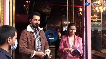 Rubina Dilaik & Abhinav Shukla Spotted At Andheri West