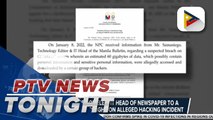 NPC invites Comelec, IT head of newspaper to a meeting to shed light on alleged hacking incident