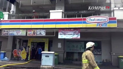 Mini Market di Ruko 4 Lantai Kawasan Sunter Terbakar, Api Diduga Berasal dari Ruang Penyimpanan